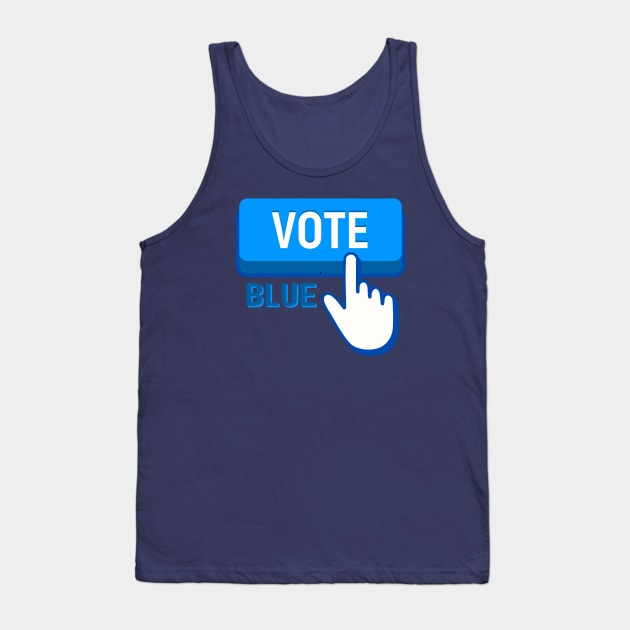 VOTE BLUE Tank Top by TJWDraws